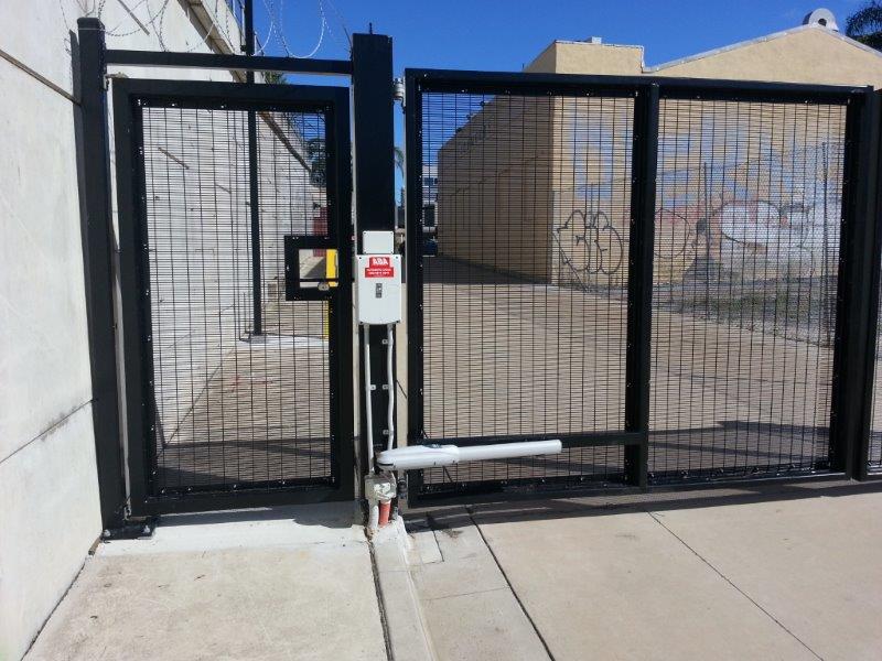 358 Welded Mesh Gate